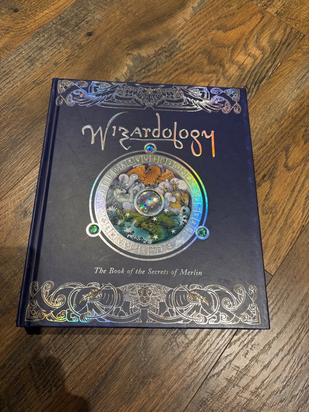Wizardology The Book of the Secrets of Merlin Hardcover Book Interactive
